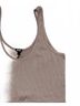 Monrow Brown Women's Classic Layer Tank in Bark Size M - photo 3