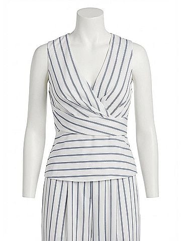 Ramy Brook Veronika Sleeveless Top in Ivory (view 1)