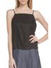 L Space Solid Black Adele Cami Top in Black Size M - photo 2