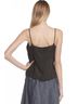 L Space Solid Black Adele Cami Top in Black Size M - photo 3