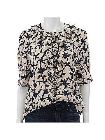 Ulla Johnson Women's Amisa Top in Moonstone (view 2)