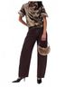 Rag & Bone Brown Lucy Sequin Tee in Coffee Size S - photo 5