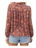 Joy Joy Orange Pull Over Top in Wildflower Size L - photo 3