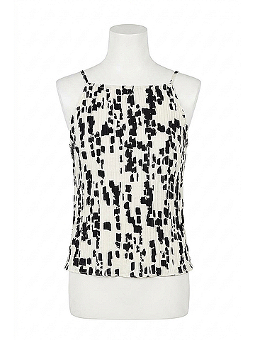 Closed Women's Printed Tank Top in Dune Beige (view 1)