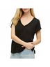 Michael Stars Solid Black Women's Lizzy Top in Size) One size - photo 2