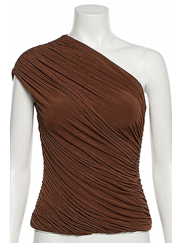 Ronny Kobo Camina Top in Soft Silt (view 1)