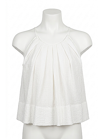 A.L.C. Caroline Sleeveless Top in Ivory (view 1)