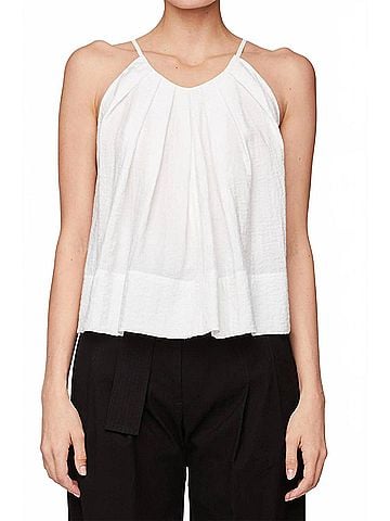 A.L.C. Caroline Sleeveless Top in Ivory (view 2)