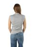 A.L.C. Solid Silver Edith Sleeveless Top in Mercury Size M - photo 4
