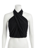 Generation Love Solid Black Edith Halter Top in Black Size M - photo 1