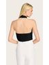 Generation Love Solid Black Edith Halter Top in Black Size M - photo 3