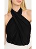 Generation Love Solid Black Edith Halter Top in Black Size M - photo 4