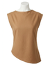 Drew Solid Brown Gemma Top in Camel Size XS - photo 1