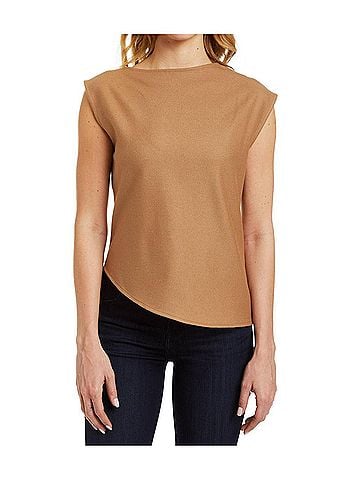Drew Gemma Top in Camel (view 2)