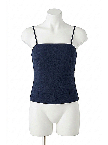 Bishop + Young Illuminae Sorrento Corset Top in Marine (view 1)