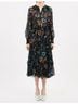 Ulla Johnson Floral Black Pippa Blouse in Black Iris Size 2 - photo 2