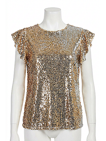 TCEC The Athena Top in Gold (view 1)