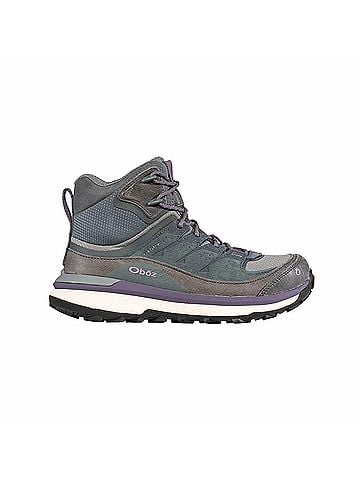 Oboz Women's Hyalite Mid Waterproof Boot in Slate (view 1)