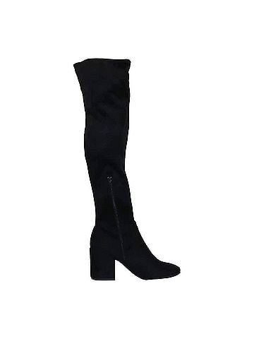 Bar III Women's Gabrie Over The Knee Boot in Black (view 1)