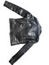 Straight to Hell Black Faux Leather Jacket Size M - photo 2