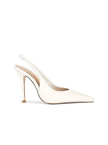 RAYE Women's Sloan Slingback Pump Heel in Ivory (view 1)