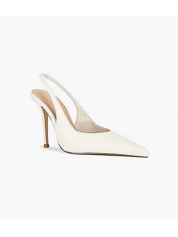 RAYE Women's Sloan Slingback Pump Heel in Ivory (view 2)