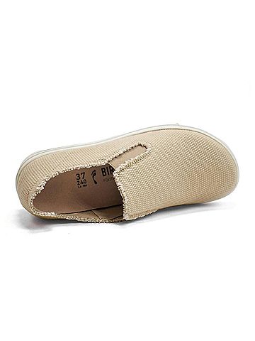 Birkenstock Women's Bend Decon Slip On Sneaker Shoe in Sand Castle (view 2)