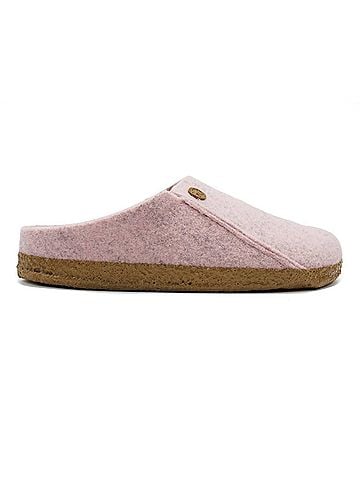 Birkenstock Women's Zermatt Rivet Shearling Comfort Clogs in Light Rose (view 1)