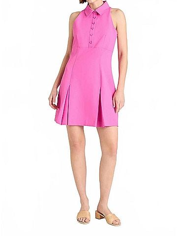 Cinq à Sept Casette Mini Dress in Blushing Lilac (view 2)