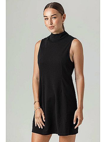 Sundays Tristan Mini Dress in Black (view 2)