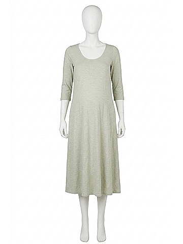 Hatch Maternity Cotton Maxi Dress in Sage (view 1)