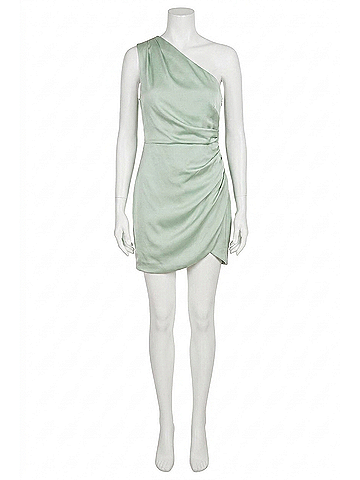 Elliatt Adelite Mini Dress in Sage (view 1)