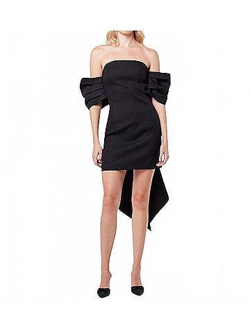Elliatt Calypso Mini Dress in Black (view 2)