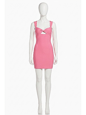 Elliatt Hayworth Midi Dress in Pink (view 1)