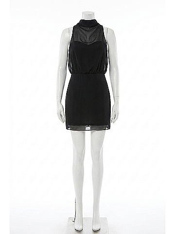 Amanda Uprichard Chapelle Dress in Black (view 1)