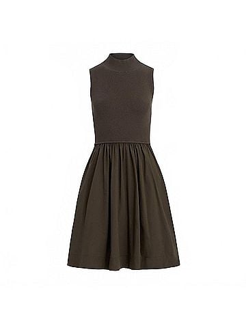 Marie Oliver Reynolds Dress in Carob (view 1)