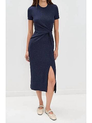 Tanya Taylor Flint Dress in Maritime Blue (view 2)