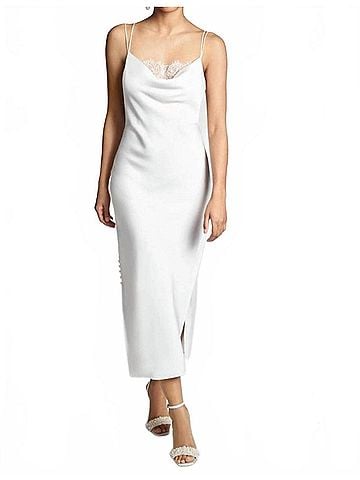 Sachin + Babi Dylan Midi Dress in Ivory (view 2)