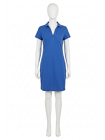 Frank & Eileen Women's Lauren Mini Dress in Blue Bird (view 1)