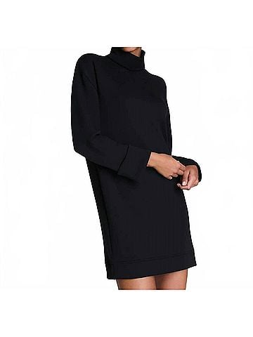SPANX Airessentials Turtleneck Dress in Very Black (view 2)
