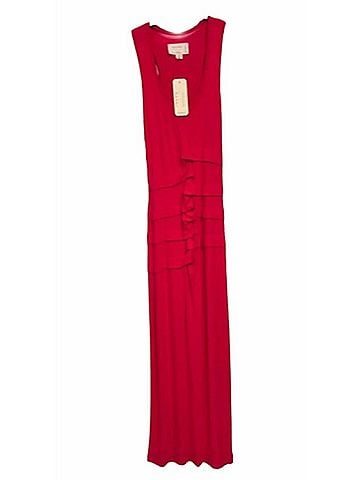 Nicole Miller Maxi Dress in Red (view 2)