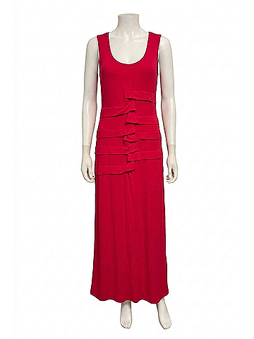 Nicole Miller Maxi Dress in Red (view 1)