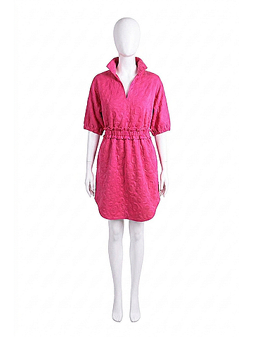 Emily McCarthy Palmer Dress in Pink Pop (view 1)
