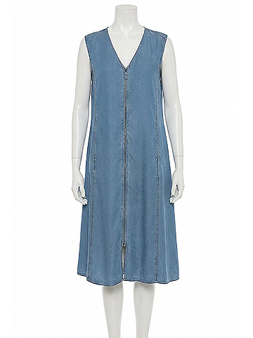 Stella Carakasi Free And Easy Dress in Medium Wash (view 1)