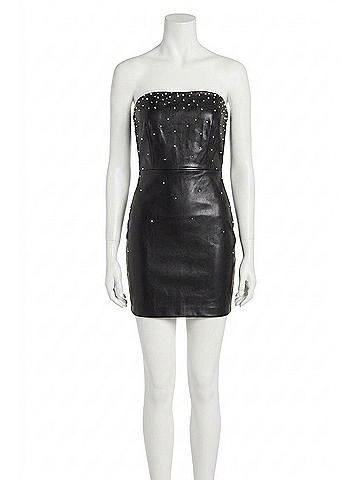 Generation Love Pearl Vegan Dress in Black (view 1)