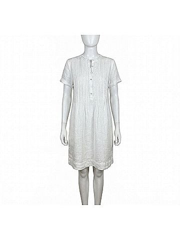 Faherty Gemina Dress in White (view 1)