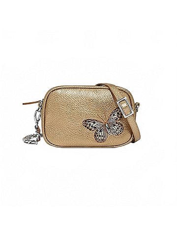 Brighton Sydney Butterfly Shimmer Crossbody Bag in Gold (view 1)
