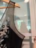 MARCHESA notte Floral Black Silver Cocktail Dress Size 12 - photo 7