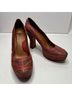 John Fluevog 100% Leather Red Heels Size 8 1/2 - photo 3