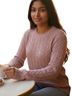 Milly Solid Color Block Pink Sweater Vest Size M - photo 1
